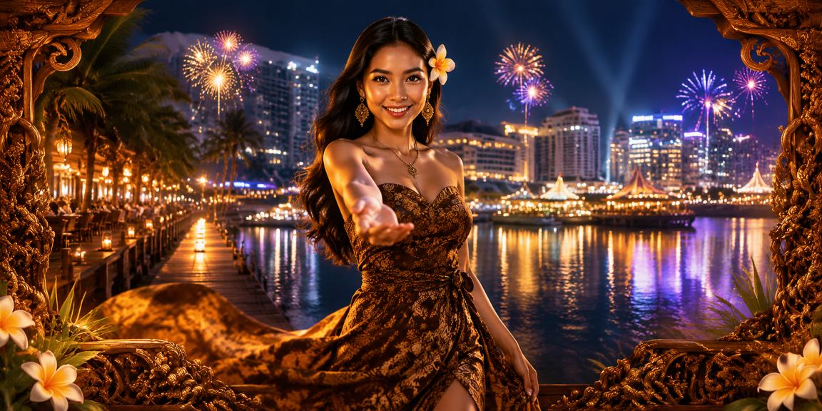 Model Vietnam menunjukkan informasi bonus deposit di perangkat mobile